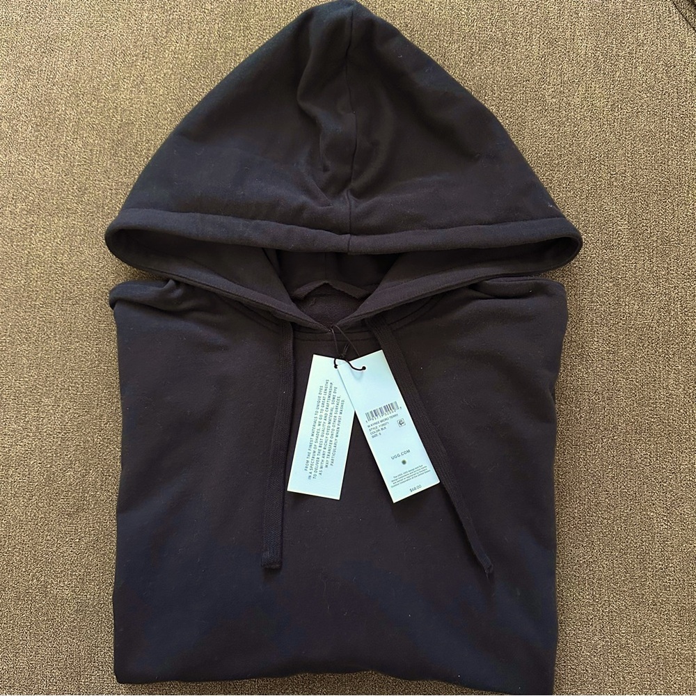 UGG Kyree Micro Terry Hoodie Size Small